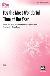 It's the Most Wonderful Time of the Year SATB choral sheet music cover